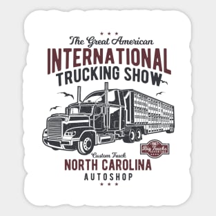 international trucking show Sticker